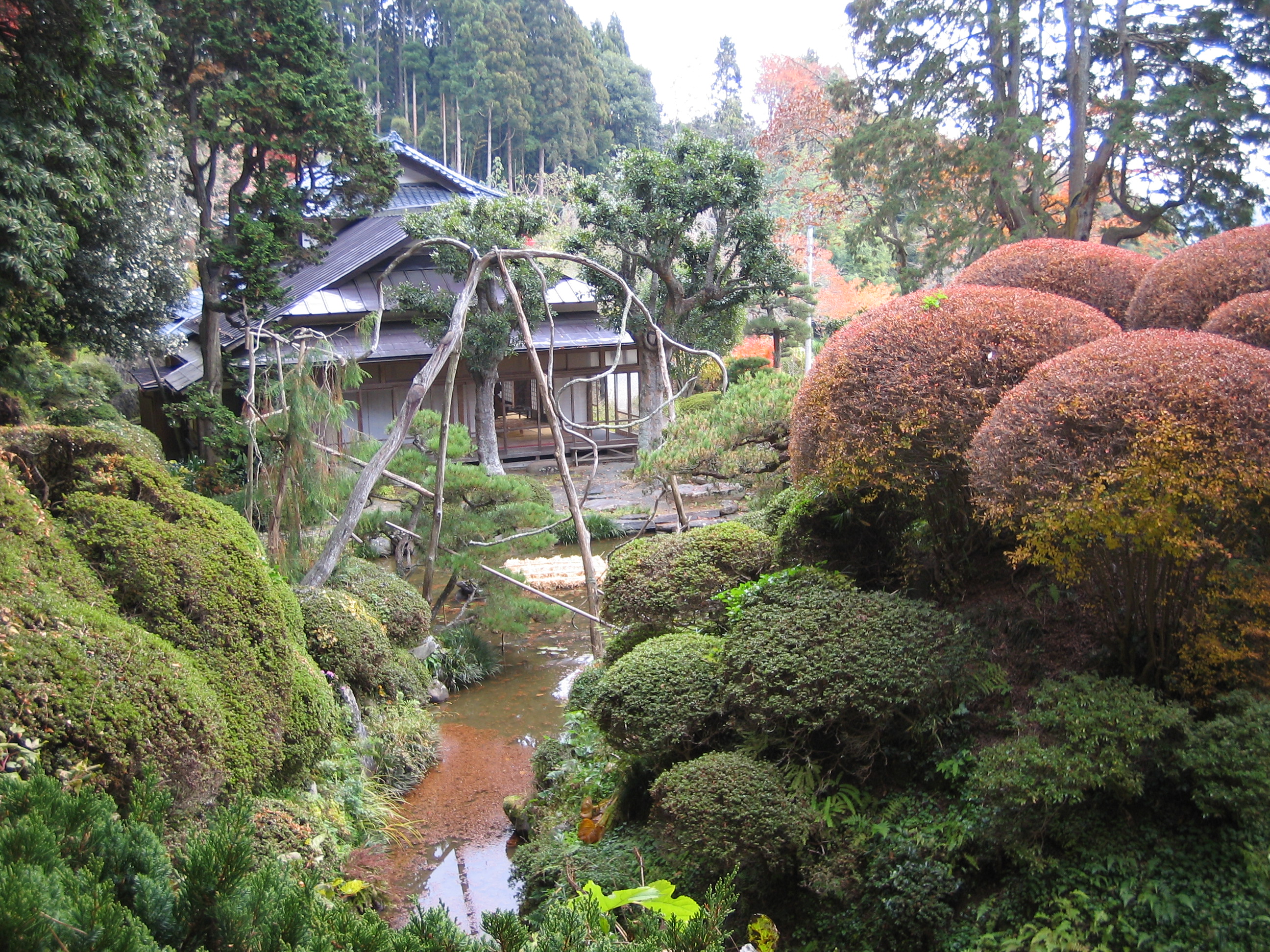 煙雲館紅葉　気仙沼